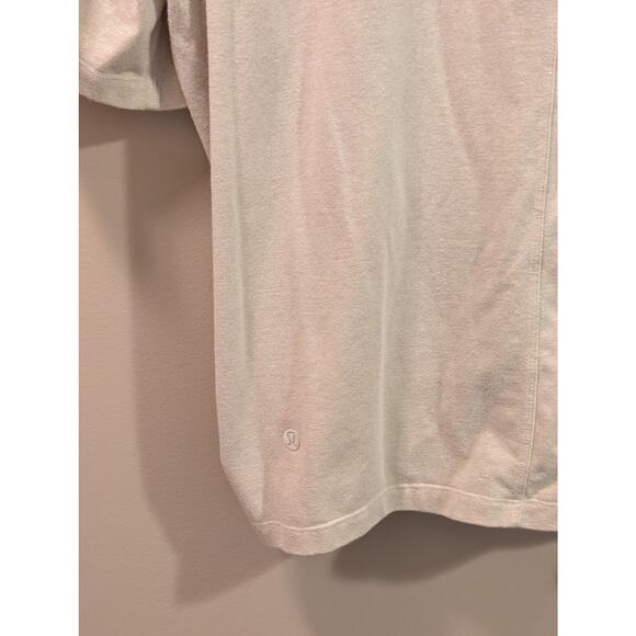 Lululemon Time To Restore Short Sleeve Shirt In Pink Mist - Picture 4 of 5